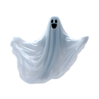 AI generated A close-up image of a ghost. Ai-Generated. png