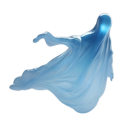 AI generated A close-up image of a ghost. Ai-Generated. png