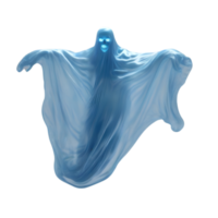 AI generated A close-up image of a ghost. Ai-Generated. png