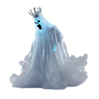 AI generated A close-up image of a ghost. Ai-Generated. png