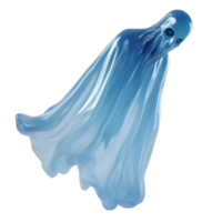 AI generated A close-up image of a ghost. Ai-Generated. png