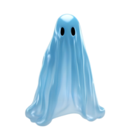AI generated A close-up image of a ghost. Ai-Generated. png