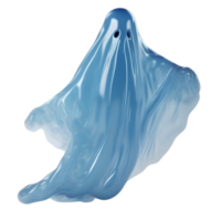 AI generated A close-up image of a ghost. Ai-Generated. png