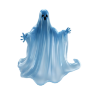 AI generated A close-up image of a ghost. Ai-Generated. png