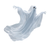 AI generated A close-up image of a ghost. Ai-Generated. png