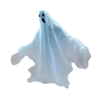 AI generated A close-up image of a ghost. Ai-Generated. png