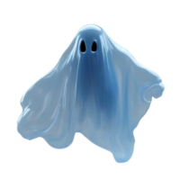 AI generated A close-up image of a ghost. Ai-Generated. png