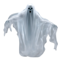 AI generated A close-up image of a ghost. Ai-Generated. png