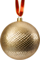 AI generated An image of the New Year hanging Ball. Ai-generated. png