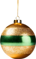 AI generated An image of the New Year hanging Ball. Ai-generated. png