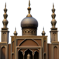 ai generiert Moschee Stechpalme Gebäude zum Hintergrund und Hintergrund durch ai generativ png