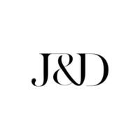 Interconnected J and D Logo vector