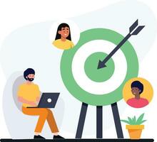 Target Audience concept vector