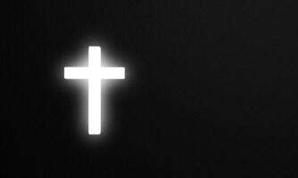 cross white isolated colour bright light black colour background wallpaper copy space symbol sign icon ash wednesday religion god christian lent church 6 six day march belief hope catholic jesus faith photo
