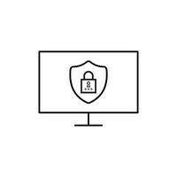 Comprehensive Cyber Security Fill Icons Data Protection, Spam, Antivirus, Password, Privacy, and More - Vector Illustration for Web Security
