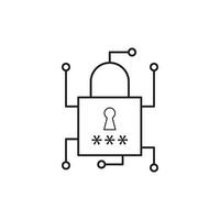 Comprehensive Cyber Security Fill Icons Data Protection, Spam, Antivirus, Password, Privacy, and More - Vector Illustration for Web Security