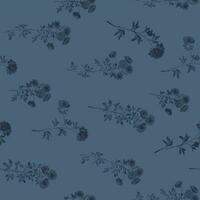 Floral Fantasy Weaves Textile Harmony. vector
