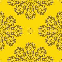 Seamless Bouquet Ballet Floral Fabric Flourish. vector