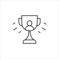 Exquisite Awards and Bonuses Vector Icons Set - Modern Thin Line Illustrations for Success and Recognition Discover a collection of editable icons, including Cups, Awards, Medals, Diplomas, Champion,