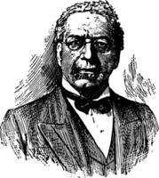 Samuel gompers Clásico ilustración vector