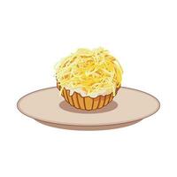 Enhance your culinary designs with our selection of ensaymada illustrations. Perfect for cookbooks, food blogs, and menus, these images add an authentic and tempting touch to your creative projects. vector