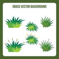 different pattern of green grass illustration stock vector Image