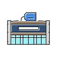 chain store color icon vector illustration