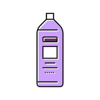 shampoo hygiene color icon vector illustration