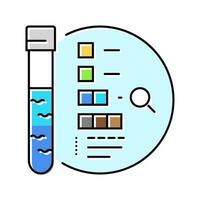 taladro Inicio sesión hidrogeólogo color icono vector ilustración