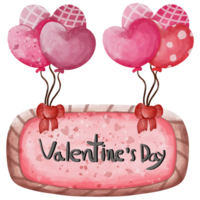 Illustration Valentine day so cute png