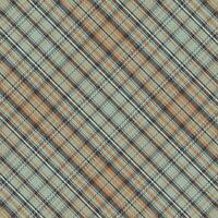 Tartan plaid pattern with texture and retro color. vector