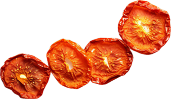 ai gerado Sol seco tomates png