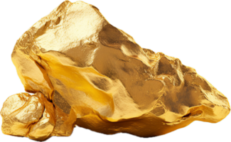 ai genererad guld nuggets png