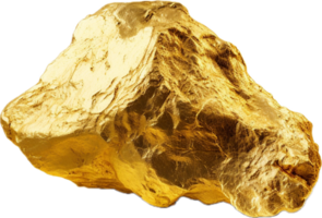 ai generiert Gold Nuggets png