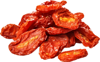 AI generated sun dried tomatoes png