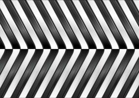 Black and white abstract glossy stripes photo