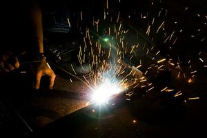 Welders Connecting the steel industry photo