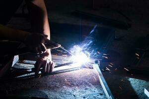 Welders Connecting the steel industry photo