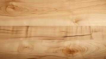 AI generated Maple wood texture boards. Super long maple plank texture background. High-resolution. AI Generative photo