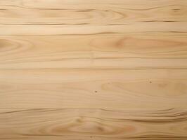 AI generated Wood texture. Light maple plank texture background. High-resolution. AI Generative photo