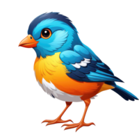 AI generated Lovely bird on a clear backdrop png