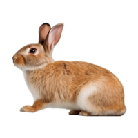 AI generated Funny bunny or baby rabbit for Easter Day png