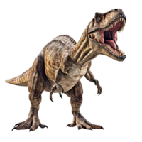 ai gegenereerd tyrannosaurus rex,t-rex Aan transparant achtergrond png