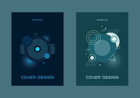 Set of elegant abstract geometric background for your cover book design, flyer, brochure and more vector