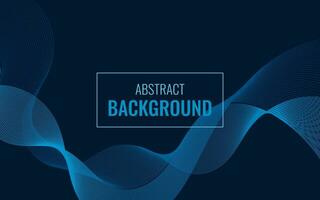 Modern abstract background with line style. Amazing blue background vector