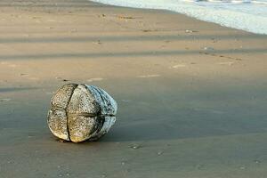 Junk on the beach photo