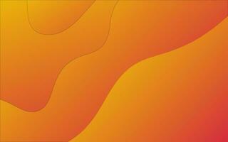 an orange and yellow background with a wavy pattern vector