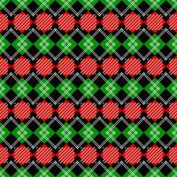 Green,White and Red tartan plaid Scottish seamless pattern.Texture from plaid, tablecloths, clothes, shirts, dresses, paper, bedding, blankets and other textile products. Christmas concept. vector