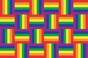 Illustration, Color bar of LGBTQ color background. vector