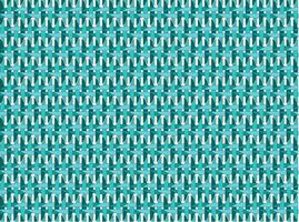 Abstract of blue interlocking half circle background. vector